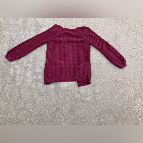 Kids cardigan from target with a super cute fit. Size L maroon. Good for fall! - Picture 6 of 6
